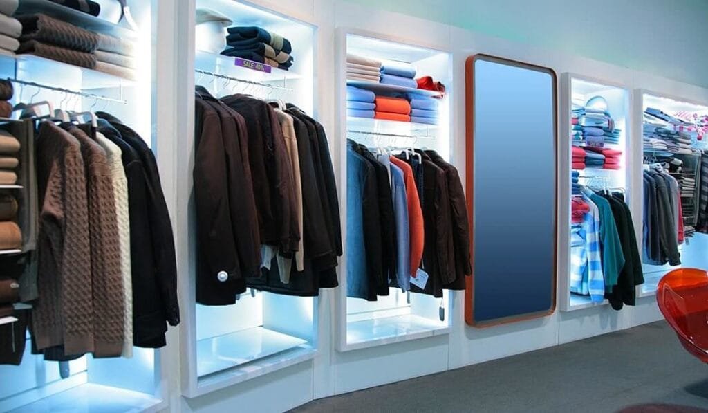 Allestire negozio abbigliamento