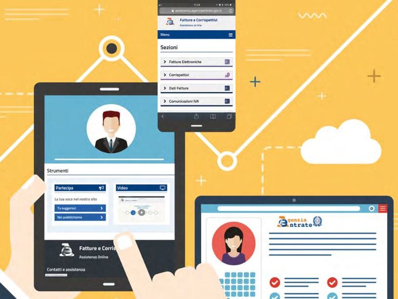 Fattura elettronica e fattura cartacea