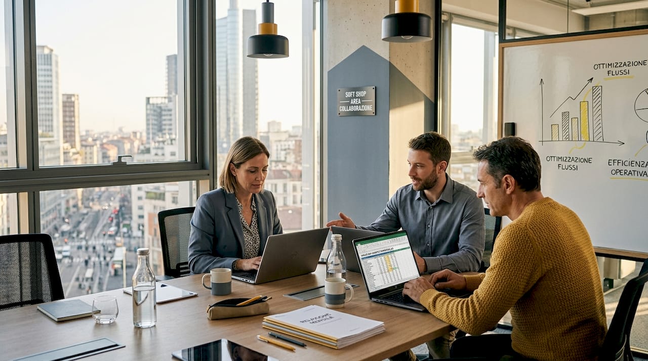 Vantaggi software multiutente aziendale per PMI