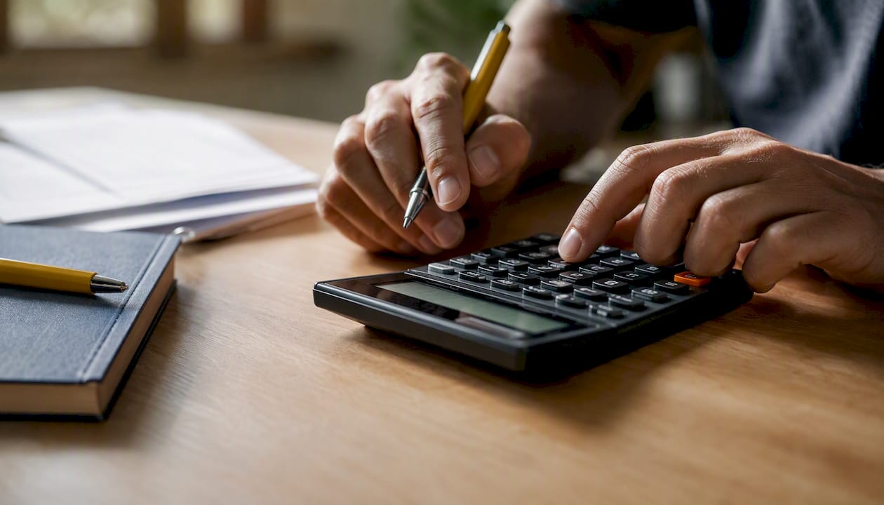 Mani al lavoro per ricalcolare e sistemare le fatture