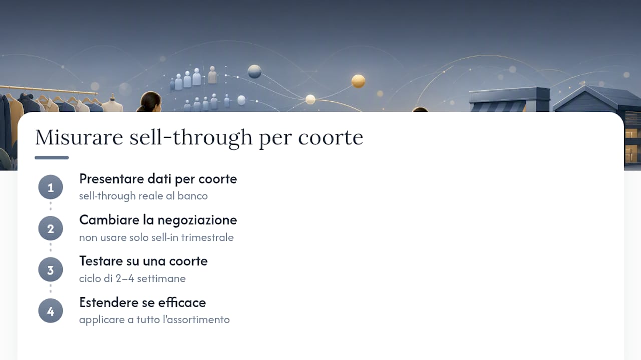 Perché misurare il sell-through cambia la conversazione con i fornitori — overview diagram