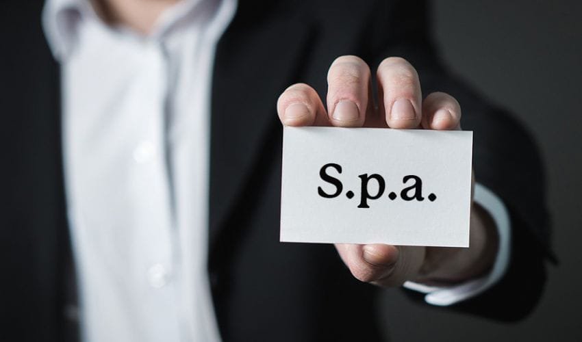 Spa società: caratteristiche